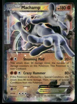 Machamp EX 37/98 - Pokemon TCG Ancient Origins Ultra Rare 2015 - Image 1