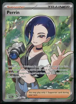 Perrin 209/167 Full Art - Pokemon TCG Twilight Masquerade 2024 NM - Image 1