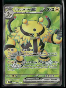 Electivire EX 212/182 Full Art - Pokemon TCG Destined Rivals 2025 NM - Image 1