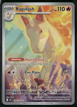 Rapidash 189/182 - Pokemon TCG Destined Rivals 2025 NM - Image 1