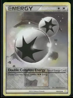 Double Colorless Energy 103/123 League Promo - Pokemon TCG HGSS 2010 - Image 1