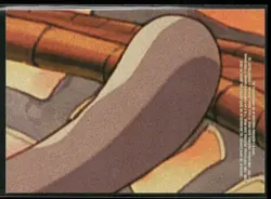 Pokemon Topps Sticker Card #S8 Charmander, Charmeleon & Charizard Blue Logo - Image 2