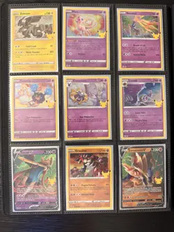 Pokemon Celebrations Card Lot - Ultra PRO Pikachu Binder, Flying Pikachu - Image 4