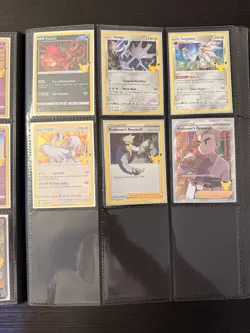 Pokemon Celebrations Card Lot - Ultra PRO Pikachu Binder, Flying Pikachu - Image 5