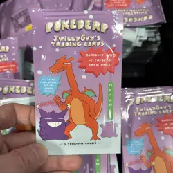 Pokederp Pack Set 1 - Pokemon fan art Poke Derp Sealed - Image 1