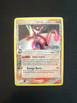 Pokemon Mewtwo 12/113 EX Delta Species Stamped reverse holo - Image 1