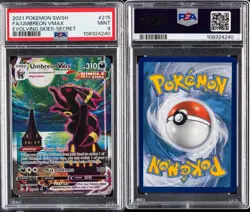 Pokemon 2021 Umbreon VMAX 215/203 Alt Art Secret Rare Evolving Skies PSA 9 - Image 2