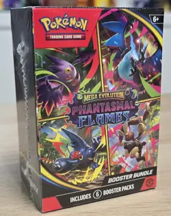 Pokemon Phantasmal Flames Booster Bundle (6 Booster) Englisch OVP, Sealed - Image 1