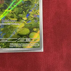 Pokemon Bulbasaur Illustration Rare Full Art Holo 166/165 Scarlet & Violet 151 - Image 5