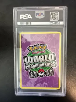 Pokemon 2006 LUGIA EX B-L-S World Championships Deck Promo #105 PSA 5 EX - Image 2