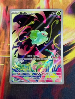 Bulbasaur 133/132 NM Illustration Rare Mega Evolution 2025 Pokemon TCG - Image 1