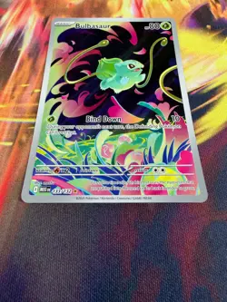 Bulbasaur 133/132 NM Illustration Rare Mega Evolution 2025 Pokemon TCG - Image 2