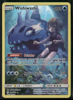 Pokemon TCG Wishiwashi 240/236 Cosmic Eclipse NM - Image 1