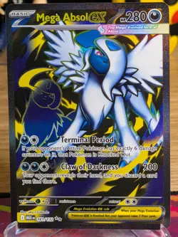 Mega Absol ex - 161/132 - Ultra Rare - Mega Evolutions - Pokemon Card - NM/M - Image 1