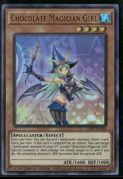 Chocolate Magician Girl LART-EN046 Limited - Yu-Gi-Oh! TCG Ultra Rare - Image 1