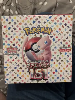Pokemon 151 Japanese Booster Box TCG - NEW & SEALED IN SHRINK WRAP - Image 1