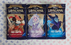 Disney Lorcana TCG The First Chapter Booster Pack Art Set Factory Sealed - Image 1
