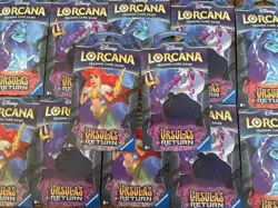Disney Lorcana TCG: Ursula's Return Assorted Single Booster Pack Lot of 40 packs - Image 1