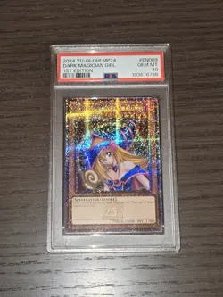 Yugioh DARK MAGICIAN GIRL MP24-EN009 QUARTER CENTURY SECRET RARE PSA 10 MINT - Image 1