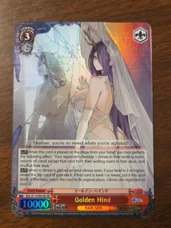 Weiss Schwarz Azur Lane Vol.2 English Golden Hind AZL/S119-E074SR FOIL MINT - Image 3