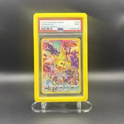 2023 Pokemon SWSH FA Pikachu Crown Zenith PSA 9 Mint, #160 - Image 1