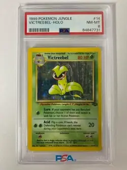 *PSA 8* Victreebel Holo #14/64 1999 Pokemon Jungle (English) - Image 1