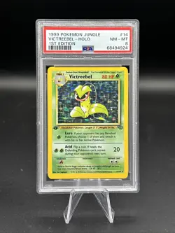 1999 Pokemon Jungle 1st Edition Victreebel -Holo PSA 8 #14 - Image 1
