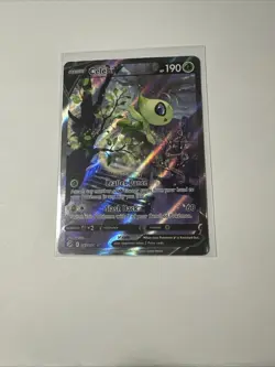 Pokemon TCG SWSH Fusion Strike Celebi v Alt Art Holo Ultra Rare Card 245/264 LP - Image 1