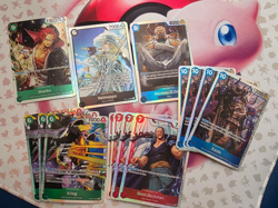 ONE PIECE TCG SR LOT ENGLISH OVER 120 CARDS - Image 1
