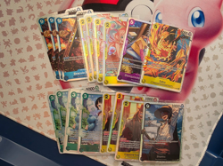 ONE PIECE TCG SR LOT ENGLISH OVER 120 CARDS - Image 2