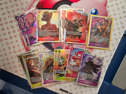 ONE PIECE TCG SR LOT ENGLISH OVER 120 CARDS - Image 3