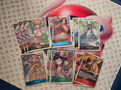 ONE PIECE TCG SR LOT ENGLISH OVER 120 CARDS - Image 4