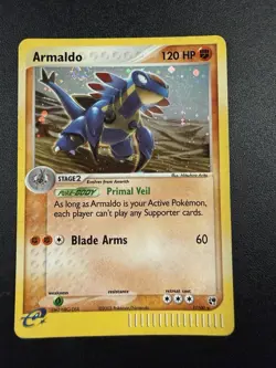 Armaldo 1/100 Holo EX Sandstorm 2003 Vintage Pokemon Card - Image 1