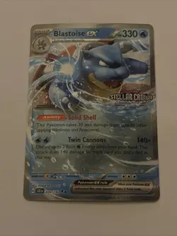 Blastoise ex (Stellar Crown Stamp) 030/142 Miscellaneous Cards & Products Holo - Image 1