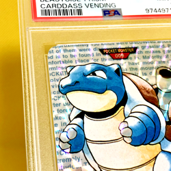 Pokemon Card Japanese【Blastoise】PSA9 No.009 Holo Prism Carddass Vending Bandai - Image 3