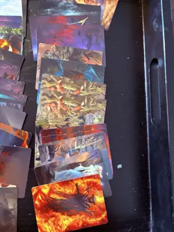Nearly Complete Lotr Mtg Art Series Cards. Many Doubles. - Image 4