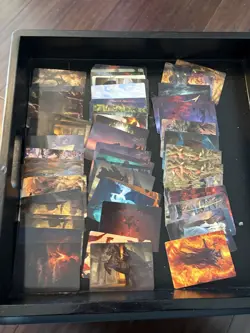 Nearly Complete Lotr Mtg Art Series Cards. Many Doubles. - Image 5