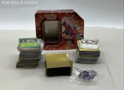 Morpeko Gold Secret Rare Pokemon Card Lot w/ Holos Sleeves Tin Nintendo Modern - Image 1