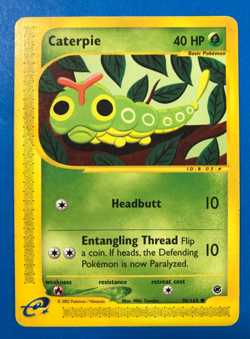 CATERPIE - Expedition Set - 96/165 - Pokemon e-Card Series - 2002 - LP-MP - Image 1