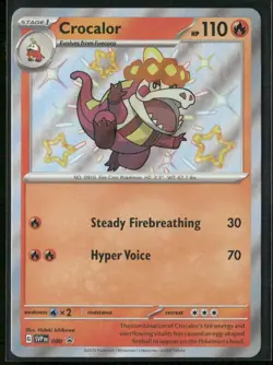 Crocalor 080 - Pokemon TCG SV: Scarlet & Violet Promo Cards - Image 1