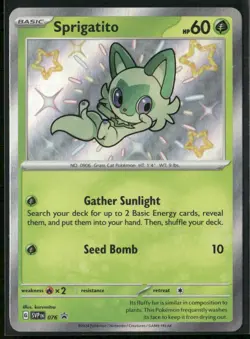 Sprigatito 076 - Pokemon TCG SV: Scarlet & Violet Promo Cards - Image 1