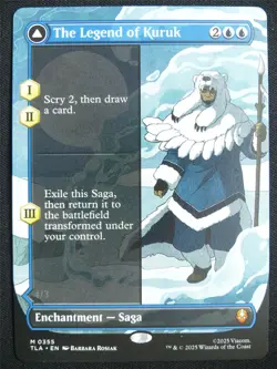 The legend of Kuruk Borderless - TLA - Mtg Card #1ZT - Image 1