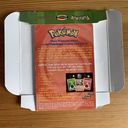 Pokemon Trading Card Game TCG - Brushfire & Zap Theme Deck EMPTY BOXES (1999) - Image 3