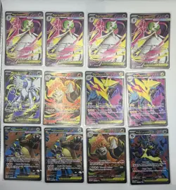12 card lot of full art EX Card Lot - ONLY EX CARDS *MEGA EVOLUTION* - Image 1