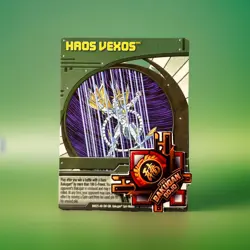 BAKUGAN New Vestroia | Haos Vexos 43/48q | 🟢 Green Ability Card Apollonir - Image 1