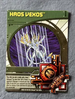 BAKUGAN New Vestroia | Haos Vexos 43/48q | 🟢 Green Ability Card Apollonir - Image 2