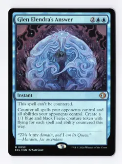 Glen Elendra's Answer (Foil) 0052 (M) MTG Lorwyn Eclipsed (ECL) - Image 1