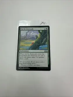 1x Up the Beanstalk - Wilds of Eldraine - NM - MTG - Image 1