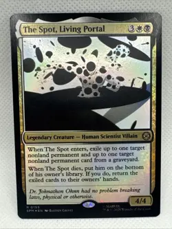 MTG - NM - The Spot, Living Portal Marvel's Spider-Man Foil - Image 1