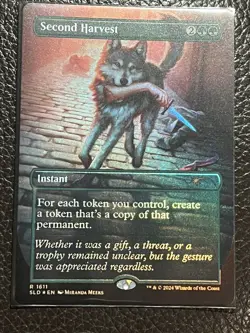 Mtg Secret Lair — Second Harvest Foil—NM - Image 1